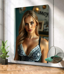 Sofias Verführung | Poster Leinwand | Provokativ Sexy