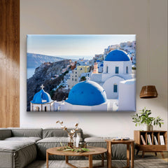 Splendor of Santorini: Enchanting beauty of the town of Oia | Mural