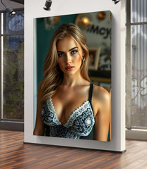 Sofias Verführung | Poster Leinwand | Provokativ Sexy