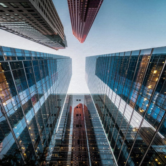 Metropolises of power: office towers as symbols of finance | Mural